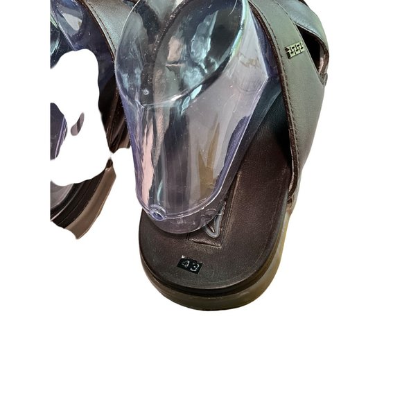 Clarks Brown Slip on two strap sandals Size EU 43‎ - Picture 8 of 10